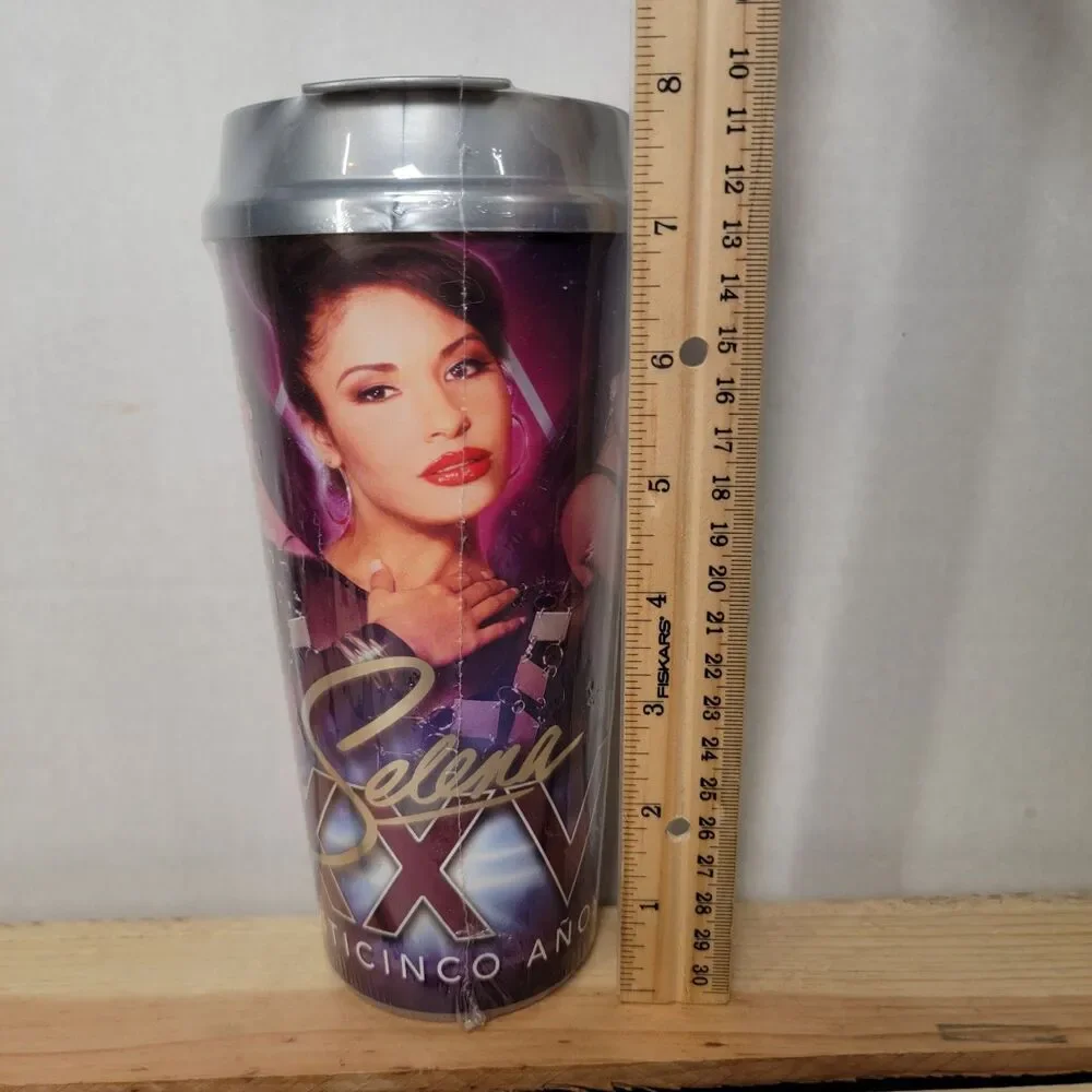 Selena XXV Plastic Tumbler w/ Lid 